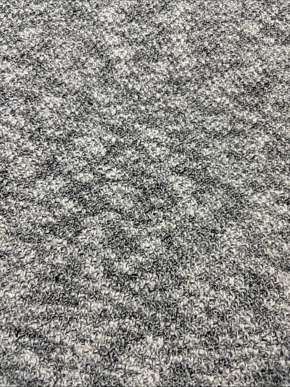 L.L. Bean Signature Cotton Linen Blend Marbled Mockneck Sweater sz M - Picture 6 of 9